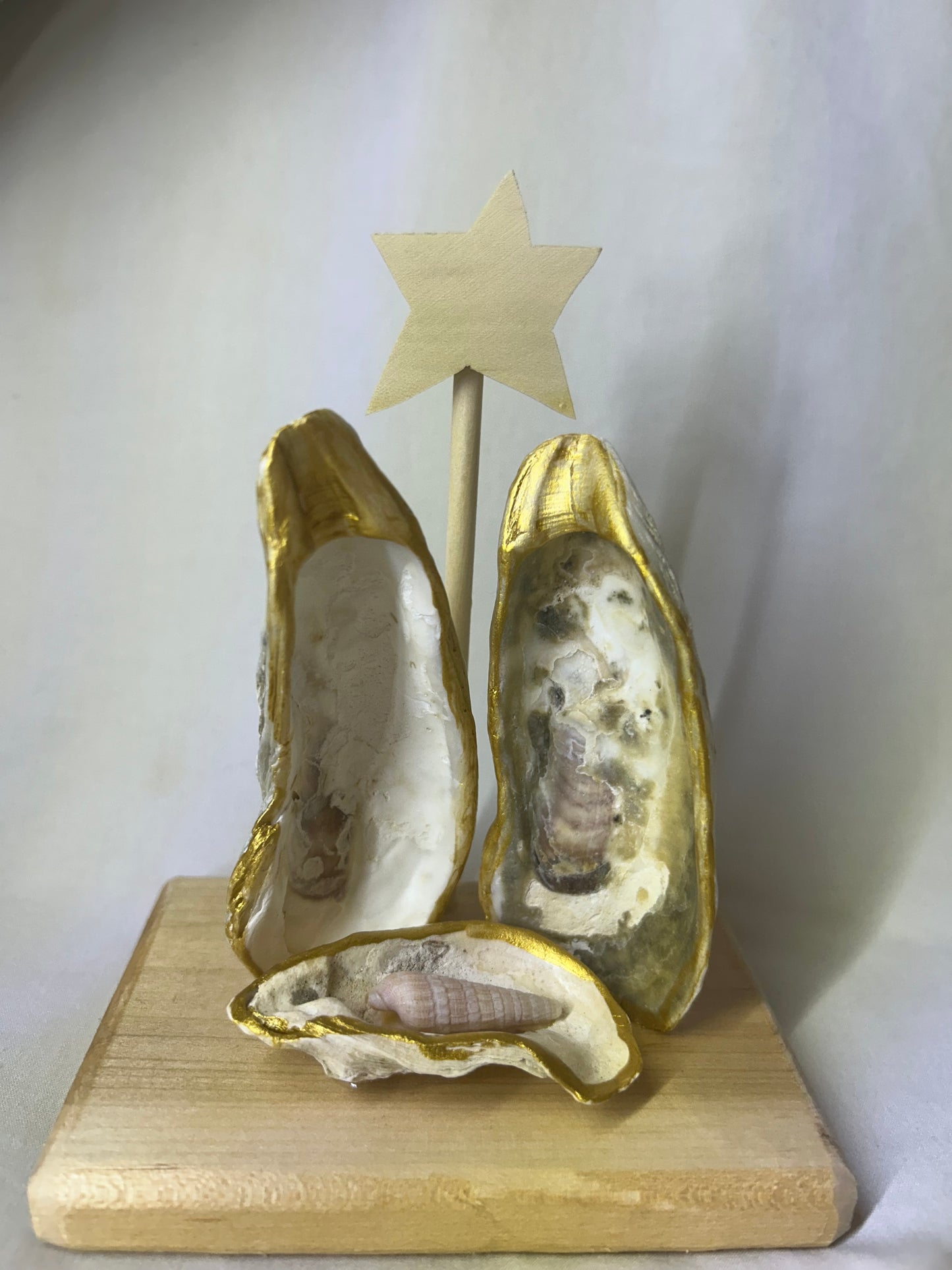 Nativity Oyster Shell-tivity