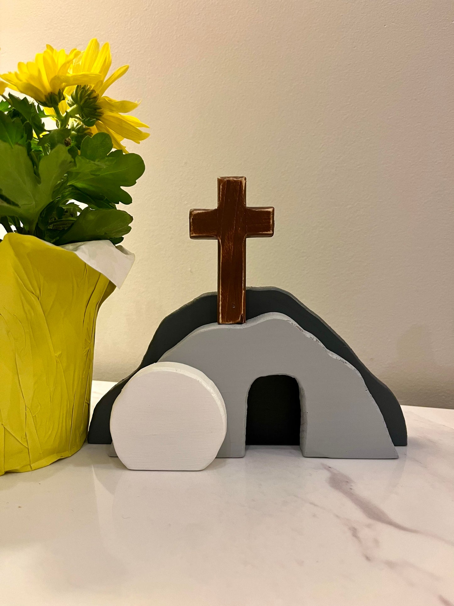 Easter Mini Empty Tomb (Painted)